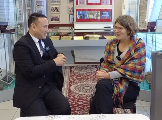 Interview at the National Archive of Uzbekistan